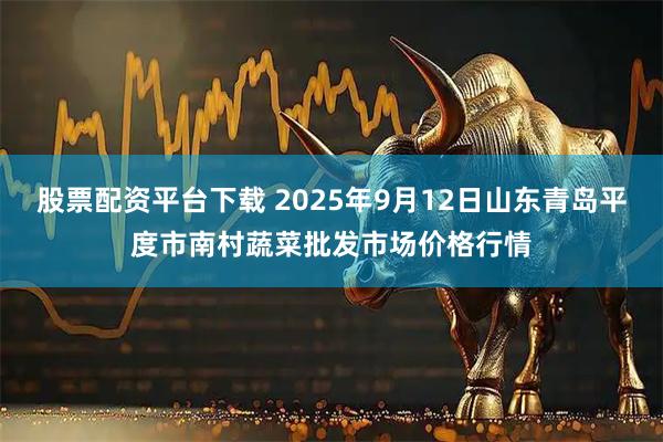 股票配资平台下载 2025年9月12日山东青岛平度市南村蔬菜批发市场价格行情